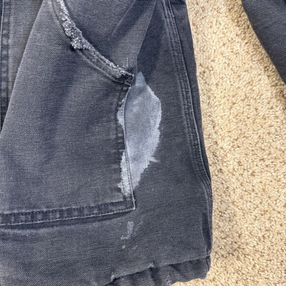 Carhartt C26 Sandstone Arctic Jacket Large? Vintage Heavily Distressed Workwear - Picture 5 of 14